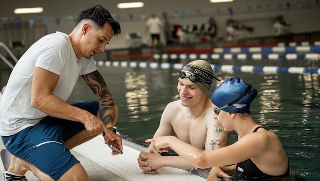 Schwimmen will Geroldinger unkompliziert vermitteln.