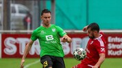 Fabian Ruf vom SV Wals-Grünau musste am Samstag ins Krankenhaus.