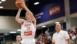 Österreichs Basketballer verloren gegen Nordmazedonien.