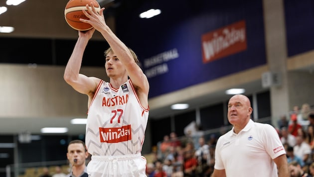 Österreichs Basketballer verloren gegen Nordmazedonien.