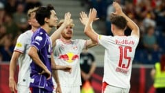 Salzburg bejubelt klaren Sieg zum Abschluss des Spieltags.