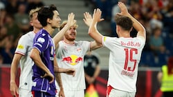 Salzburg bejubelt klaren Sieg zum Abschluss des Spieltags.