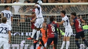 Inter musste in Cagliari in der Schlussphase ordentlich zittern.
