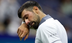 Novak Djokovic musste sich Mariano Novane geschlagen geben.