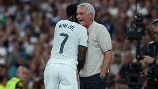 Vinicius Junior und Jose Mourinho