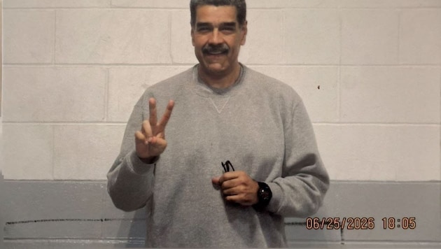 Das Foto von Maduro wurde am 30. August auf seinem Telegram-Account gepostet, stammt aber ...