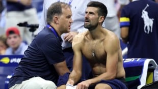 Novak Djokovic ist in der ersten Runde der US Open ausgeschieden.