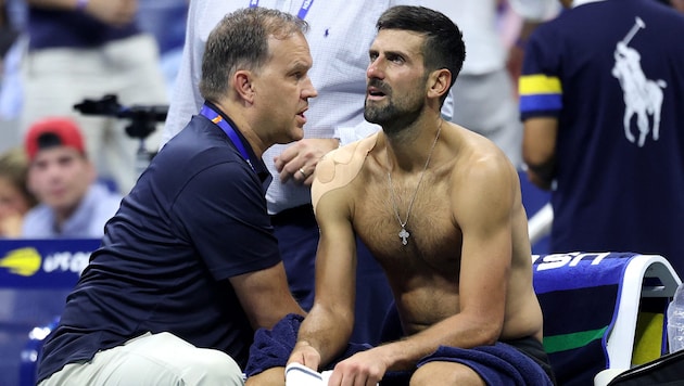 Novak Djokovic ist in der ersten Runde der US Open ausgeschieden.