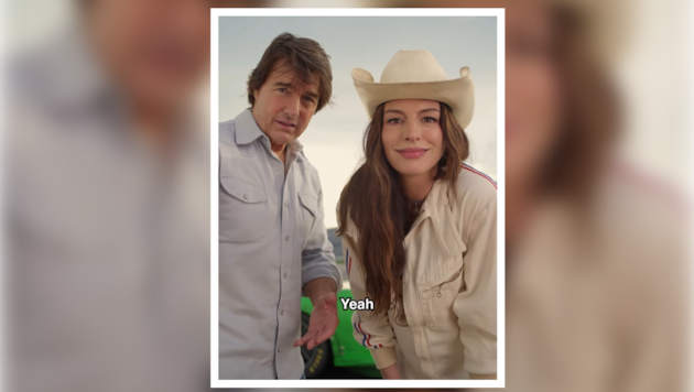 Mit einem lieben Video bestätigten Tom Cruise und Anne Hathaway, dass sie bald für „Tage des ...