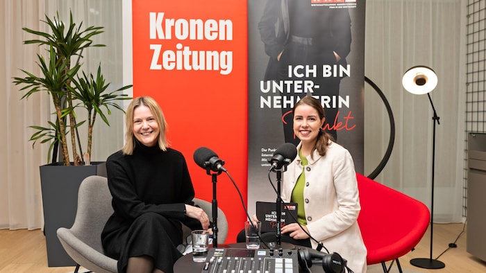 Barbara Priewasser-Höller (li.) beantwortete die Fragen von Lisa Siegl.