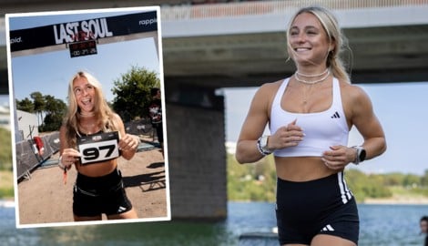 Nadine Chiara Baumgartner lief beim „Last Soul Ultra“ 150 Kilometer