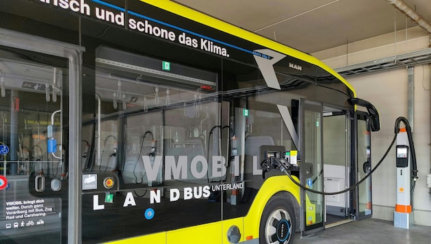 Vorarlberg ist jenes Bundesland, das bei der Umstellung auf elektrische Öffis am weitesten ist.
