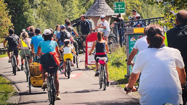 Der Drauradweg wird zum Opfer seines eigenen Erfolges.