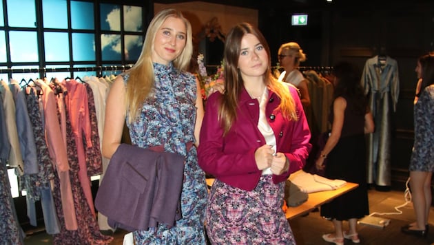 Swarovskis Töchter Thalia (links) und Jasmine Swarovski-Adams führen Designs aus der neuen ...