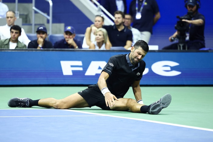 Ist die Karriere bald am Ende? Mit knapp 40 spürt der serbische Top-Sportler das jahrelange ...
