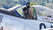 Bei der Flugshow gab es neben modernen auch historische Maschinen zu bestaunen. 