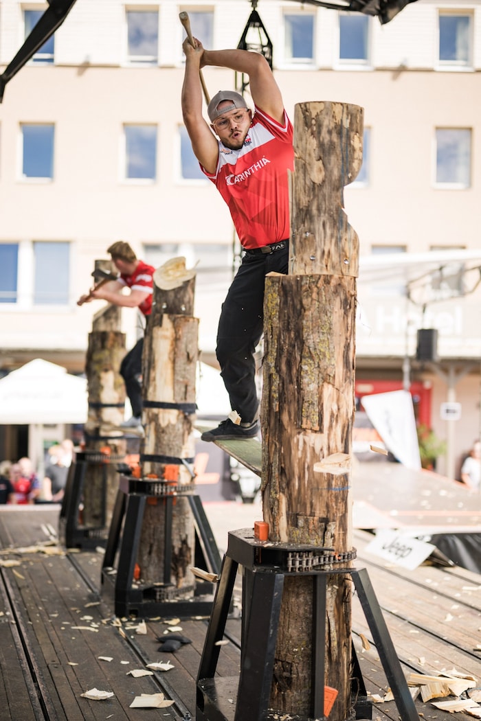Beim „Springboard“ ist unter anderem auch gutes Gleichgewicht gefragt