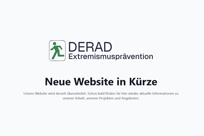 Die Webseite der Derad ist aktuell nicht zu erreichen.
