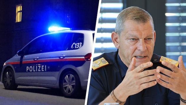Landespolizeidirektor Helmut Tomac sieht im neuen Dienstzeitmodell eine Verbesserung.