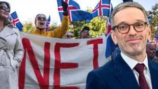 Mit 53 Prozent haben die Isländer sich gegen Beitrittsverhandlungen mit der EU ausgesprochen, ...
