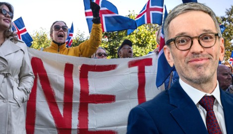 Mit 53 Prozent haben die Isländer sich gegen Beitrittsverhandlungen mit der EU ausgesprochen, ...