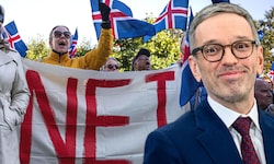Mit 53 Prozent haben die Isländer sich gegen Beitrittsverhandlungen mit der EU ausgesprochen, ...