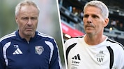 Die Trainer zum heutigen Bundesliga-Duell von WAC und LASK: Thomas Silberberger und Dietmar ...