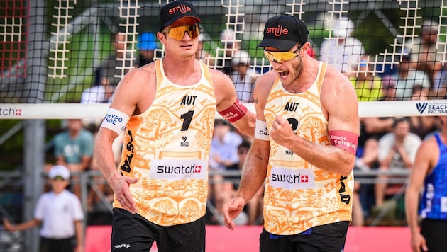 Philipp Waller (li.) und Moritz Pristauz freuen sich auf das Heimturnier.
