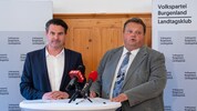 Landesfinanzen unter der Lupe: ÖVP-Obmann Christoph Zarits und Klubchef Bernd Strobl fordern ...