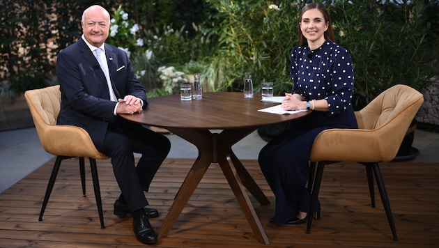 Kanzler Christian Stocker nimmt als Vorletzter bei Simone Stribl Platz – am 7. September folgt ...