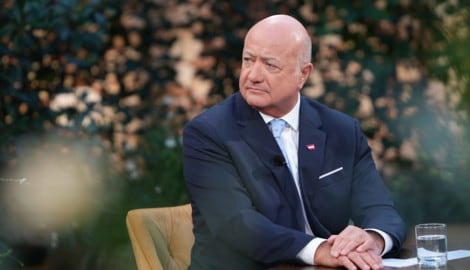 Kanzler Christian Stocker nimmt als Vorletzter bei Simone Stribl Platz – am 7. September folgt ...