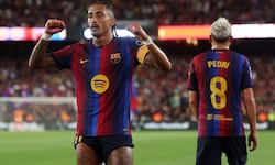 Der FC Barcelona jubelte über den 5:2-Sieg.