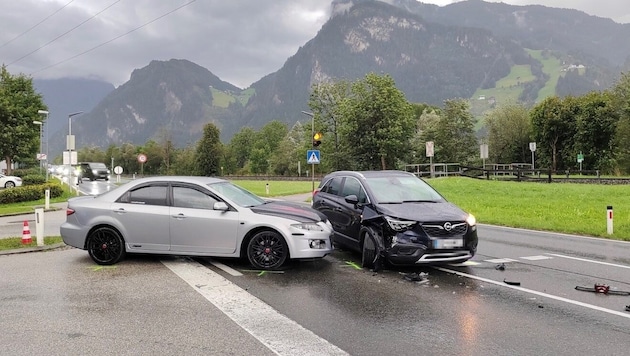 Im Zillertal kam es zu einem Verkehrsunfall.