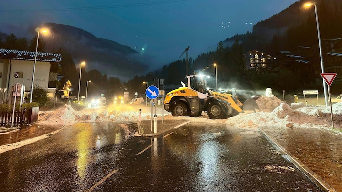 Nach zwei Stunden Aufräumarbeiten waren die Einsatzkräfte fertig.