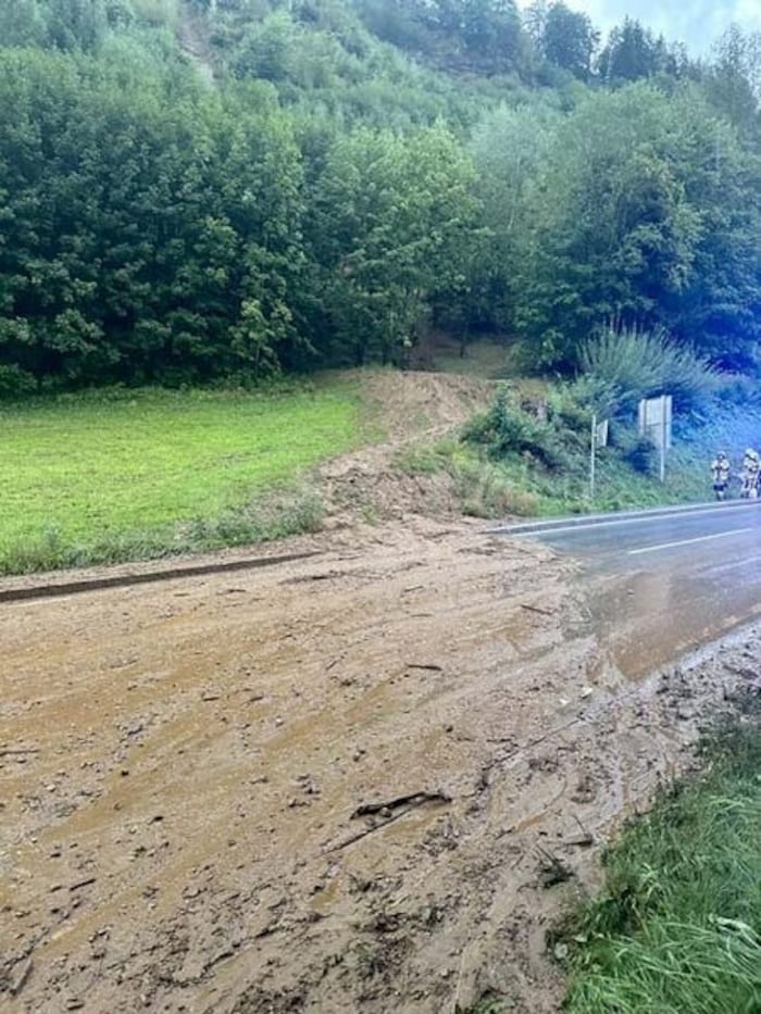 Murenabgänge sind vor allem gefährlich für den Verkehr.
