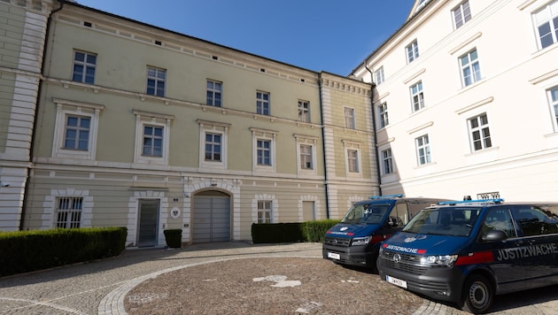 The murder took place behind prison walls.