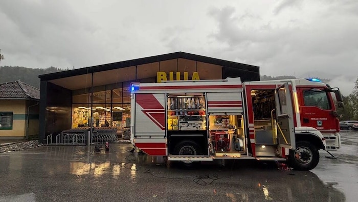 Auch die Feuerwehr Taxenbach musste ausrücken.
