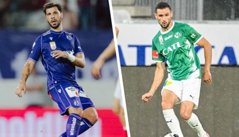 Sie treffen beim Duell von FK Austria Wien und WSG Tirol womöglich öfter aufeinander: Aleksandar ...