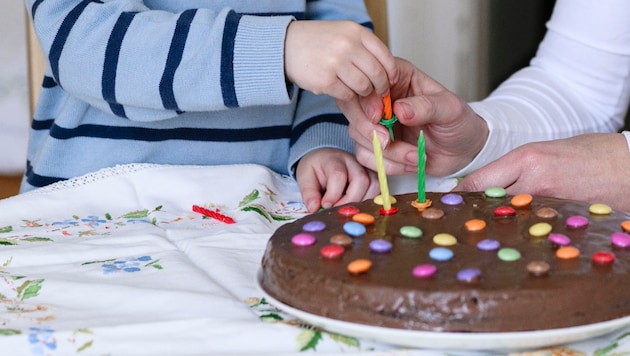 Geburtstagsfest im Mutter-Kind-Haus der Caritas