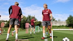 Maurits Kjaergaard (re.) verlässt die Bullen nach sieben Jahren.