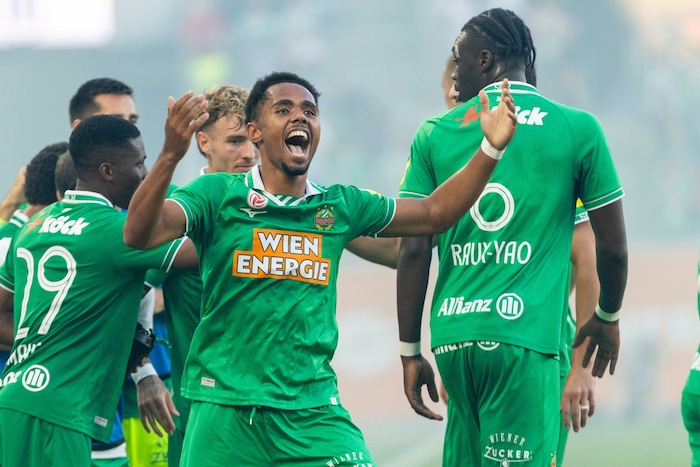 Gegen Sturm Graz traf Nosa Dahl am Sonntag zum 3:1-Endstand.