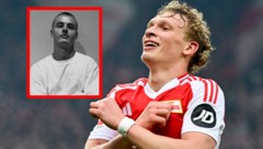 Leopold Querfeld (großes Bild) und sein Nicht-mehr-Lookalike Tom Rothe (kleines Bild)