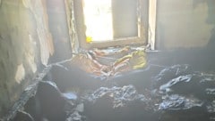 Die Feuerwehr war schnell zur Stelle, das Zimmer wurde dennoch stark beschädigt.