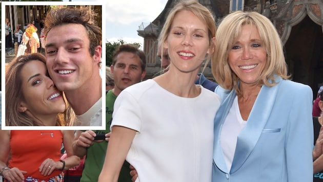 Tiphane Auzière, die Tochter von Brigitte Macron, machte jetzt ihre Liebe zu einem 20 Jahre ...
