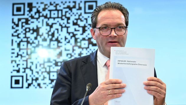 Landwirtschaftsminister Norbert Totschnig (ÖVP) stellte am Dienstag einen Entwurf für den ...