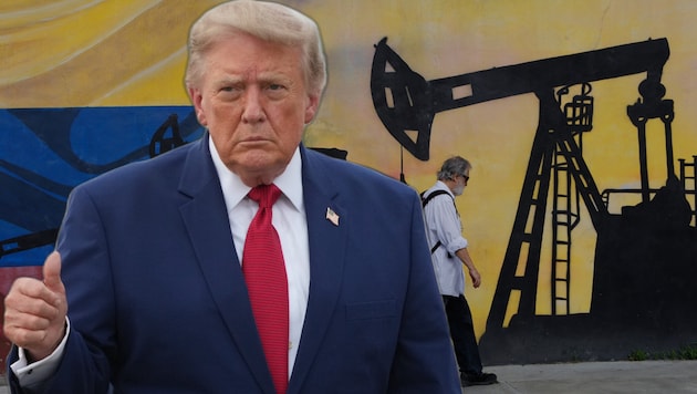 US-Präsident Donald Trump hat mit seiner Regierung nun die Kontrolle über Venezuelas Öl ...