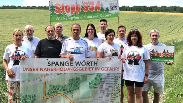 Die Gegner der Spange Wörth kämpfen gemeinsam weiter.