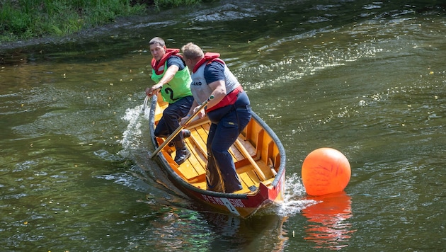 Kraft und Ausdauer waren am Kamp gefragt.