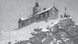 Die Forschungsstation im Jahr 1890