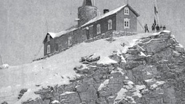Die Forschungsstation im Jahr 1890
